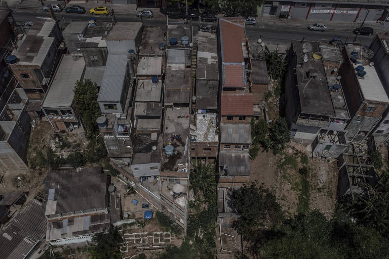 Vista do bairro Jardim Nossa Senhora, local onde houve um deslizamento em 2017