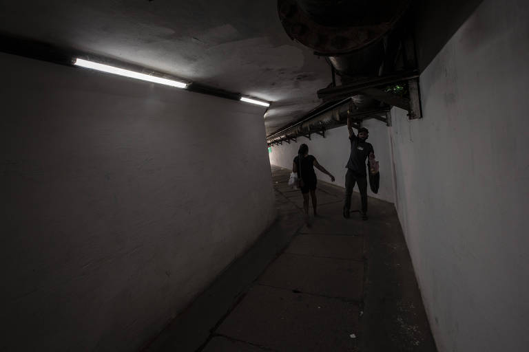 O túnel da Ponte Seca, em Francisco Morato