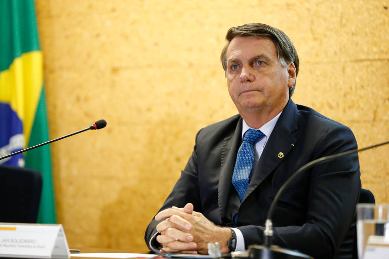 Presidente Jair Bolsonaro em lançamento do 'Programa Mineração e Desenvolvimento'
