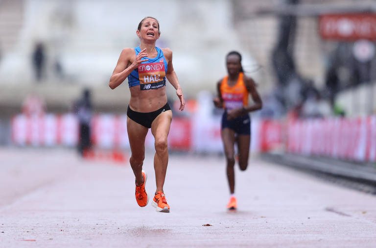 Atletas profissionais disputam 40ª Maratona de Londres