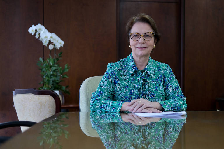 A ministra da Agricultura, Tereza Cristina, que é natural de Campo Grande, capital sul-mato-grossense