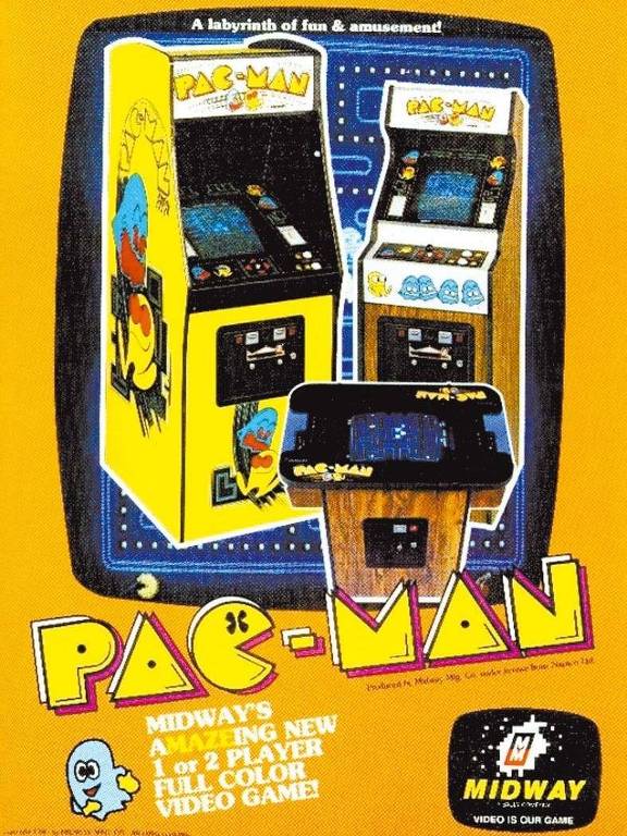 Pac-Man é lançado no Japão – efemérides do éfemello