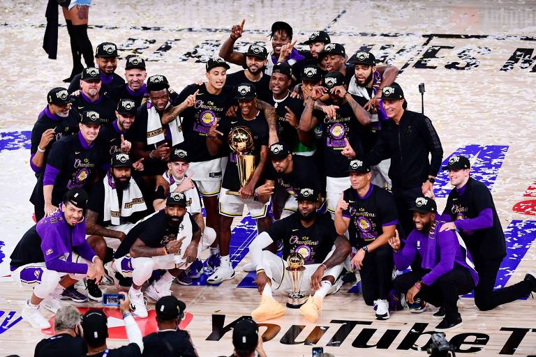 Los Angeles Lakers campeão da temporada 2019/20 da NBA