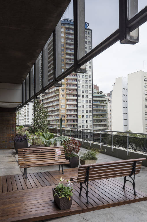 Mezanino da Câmara Municipal de SP 