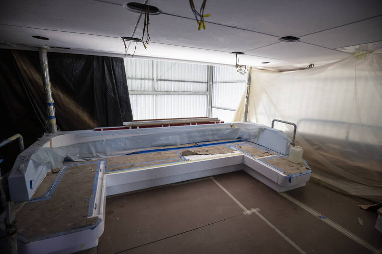 Estaleiro de iates de luxo em Itajaí (SC)