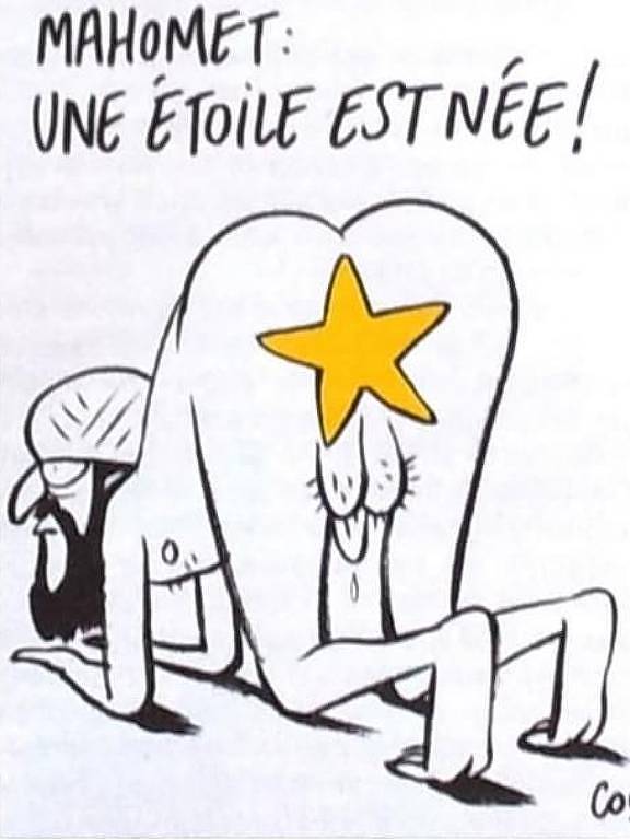 Charge do Charlie Hebdo usada em aula por professor francês decapitado