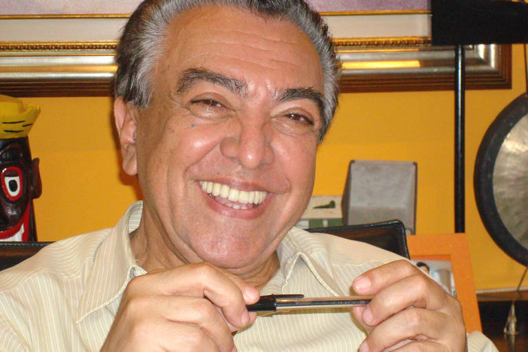 Retrato do cartunista Mauricio de Sousa