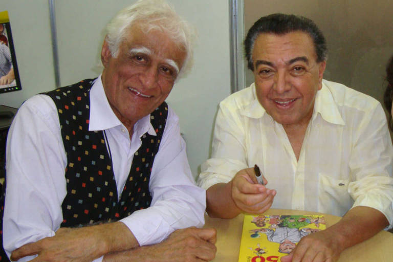 Bate-papo com Ziraldo e Mauricio de Sousa