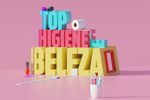 Ilustração da categoria Top Higiene e Beleza da Folha Top of Mind 2020