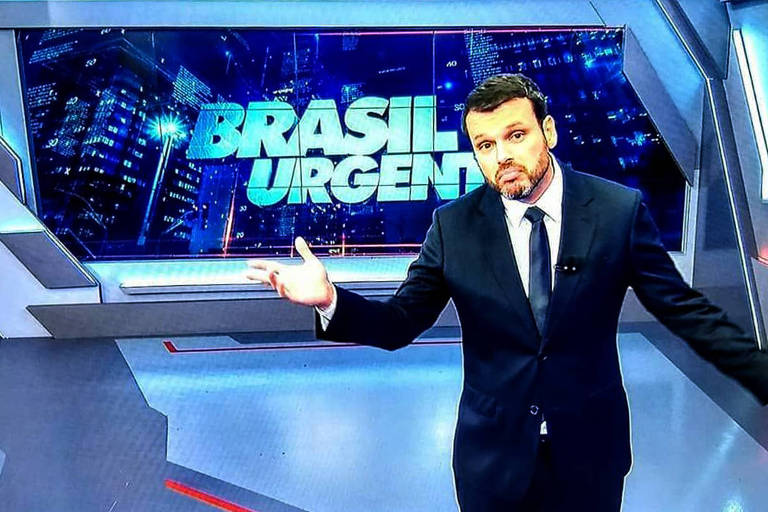 Datena será substituído por Lucas Martins no Brasil Urgente