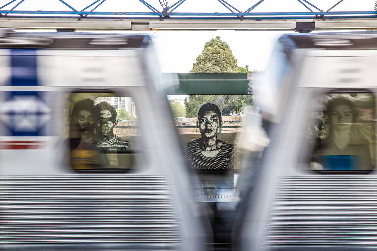 Estação de metrô em São Paulo; reconhecimento facial já foi usado para decifrar emoções em sistema de parceria público-privada