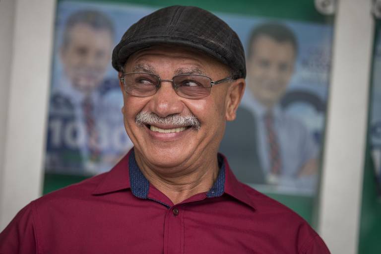 Reinaldo Pereira da Silva, conhecido como Tio King na zona leste, é apoiador do Russomano