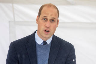 FILE PHOTO: Britain's Prince William attends a groundbreaking ceremony at The Royal Marsden in Surrey