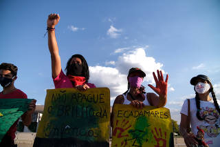 FEMINISMO / MULHERES / ABORTO / ESTUPRO / PROTESTO