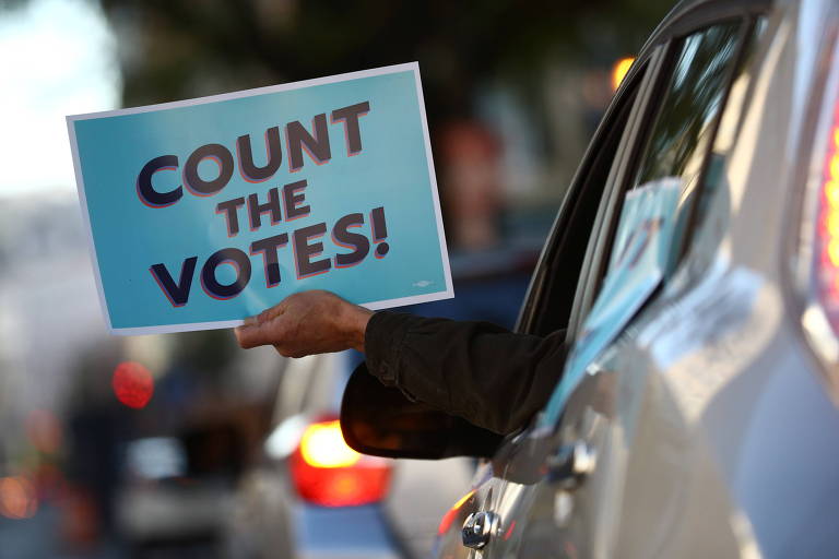 EUA registram protestos em meio à apuração de votos; veja fotos de hoje