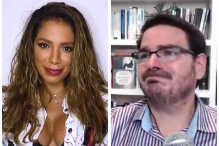 Rodrigo Constantino chora após fala de Anitta e diz que sua filha vai sofrer retaliação