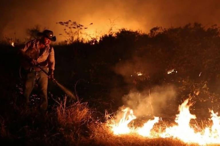 O Pantanal foi atingido por fortes incêndios até meados de outubro, e investigações apontam que eles foram causados por fazendeiros