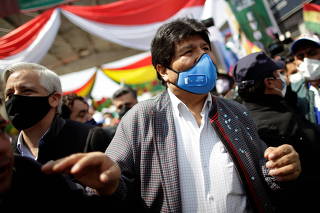 Former President Morales returns back to Bolivia after exile in Argentina