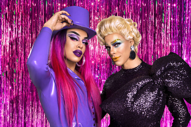 Fotos do reality 'Nasce uma Rainha', com drag queens