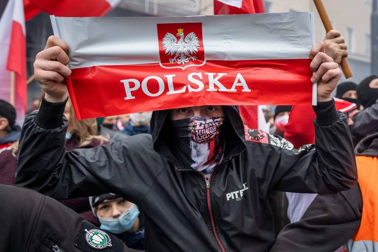 Nacionalistas fazem marcha na Polônia