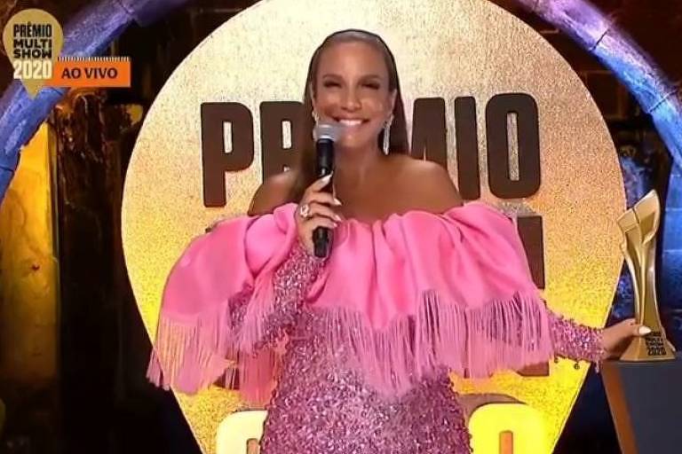 Ivete Sangalo se destaca no Prêmio Multishow 2020; veja os looks