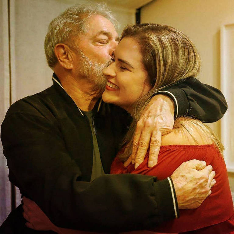 Ex presidente Luiz Inacio Lula da Silva com Marília Arraes