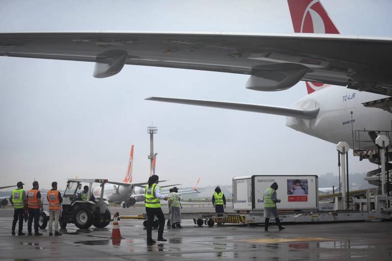 A vacina contra a Covid-19 desenvolvida pelo laboratório chinês Sinovac em parceria com o Instituto Butantan