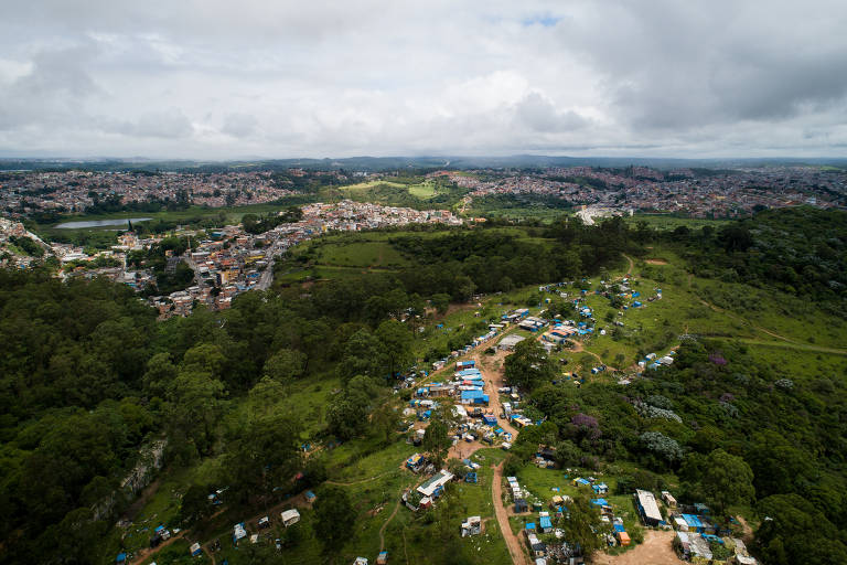 Maior acampamento do MTST em São Paulo