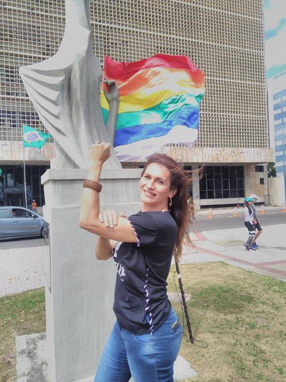 Linda Brasil (PSOL), uma mulher trans, foi a candidata que recebeu mais votos em Aracaju