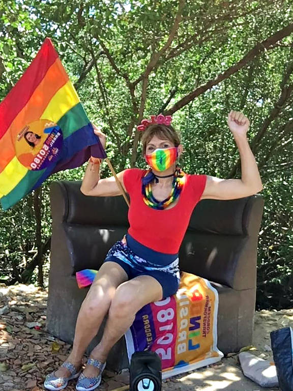 Trans, Linda Brasil (PSOL) foi a candidata a vereadora mais votada de Aracaju (SE). Eleitas trans quase quadruplicam pelo país