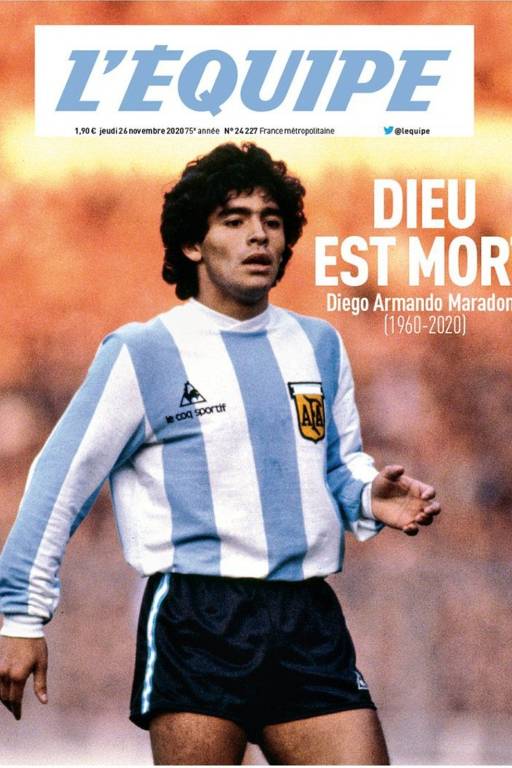 Os últimos, tristes e simbólicos momentos da vida de Maradona