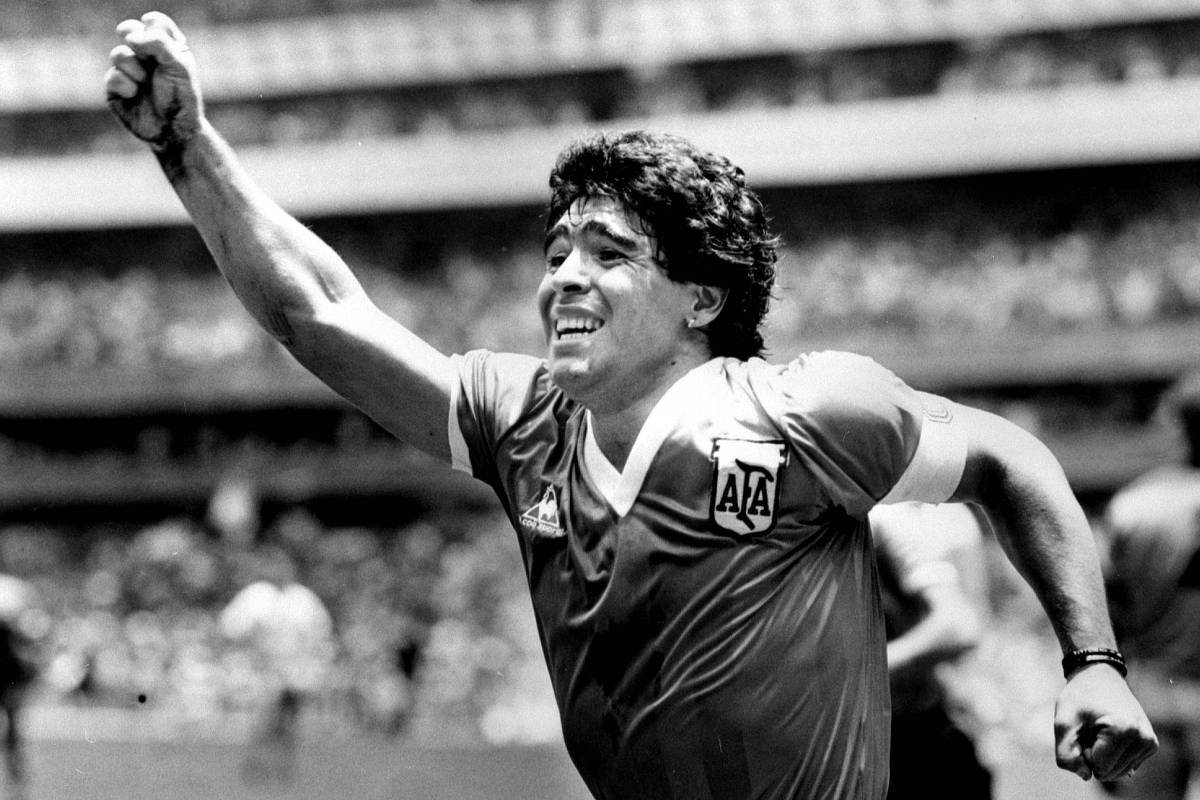 Jogo entre Argentina x Inglaterra. Copa do Mundo 1986 Fonte: .