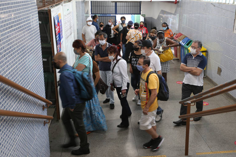 Movimentação da votação do segundo turno, na Escola Estadual Maria Jose, no Bela Vista, região central de São Paulo