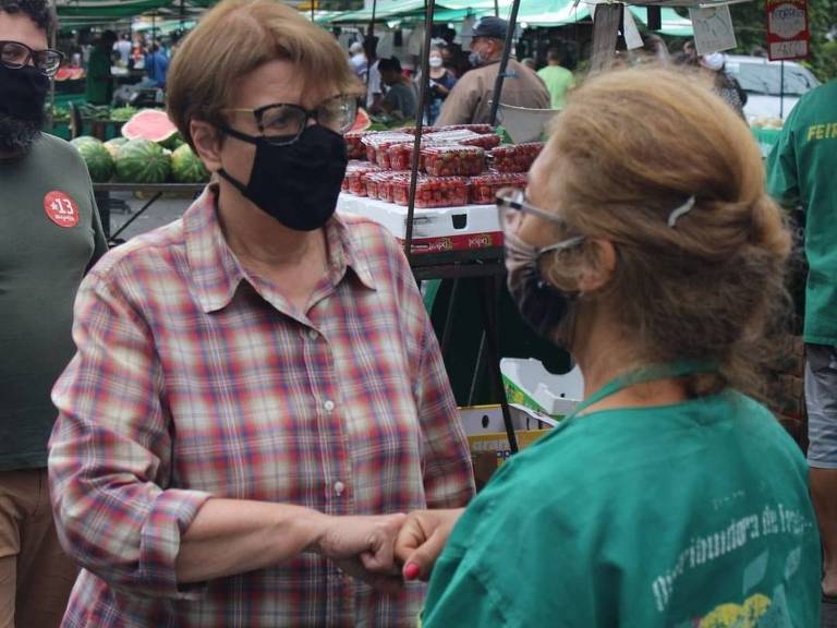 Margarida Salomão, do PT, foi eleita neste domingo (29) a primeira mulher prefeita na história de Juiz de Fora