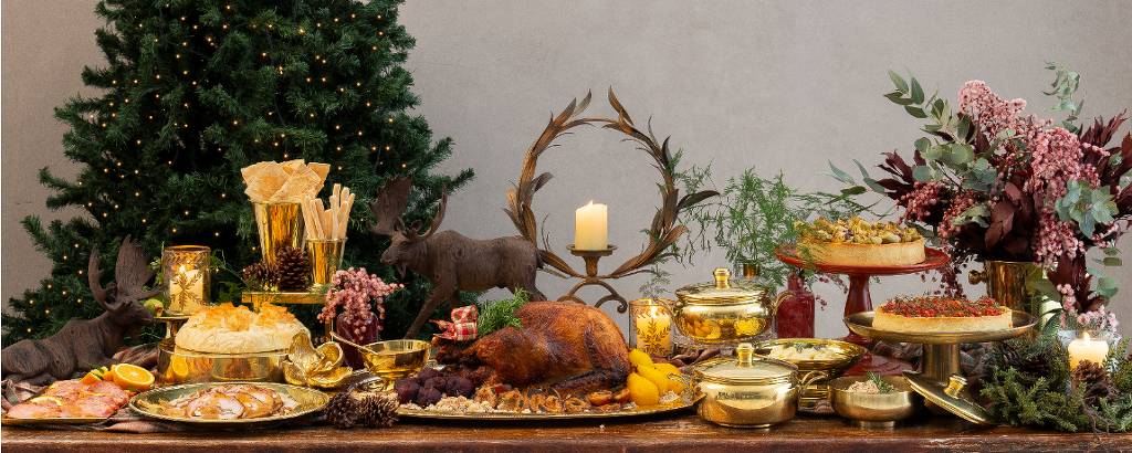 Ceia de Natal sugerida pela Ghee Banqueteria