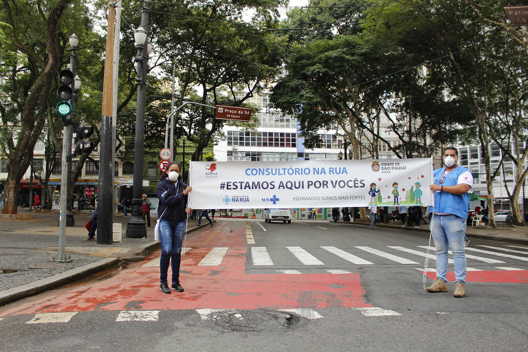 Projeto #SeparadosSomosMaisFortes potencializou o Consultório na Rua para evitar o contágio do coronavírus entre as pessoas em situação de rua na cidade de São Paulo