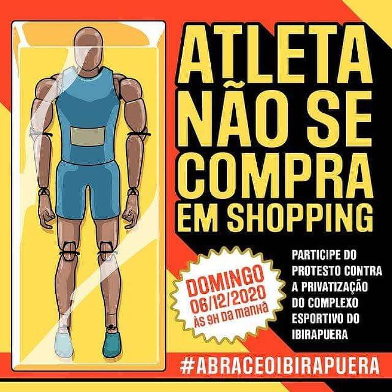 Campanha pela manutenção do Complexo Esportivo do Ibirapuera
