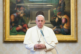 FILE PHOTO: Pope Francis holds weekly audience at the Vatican