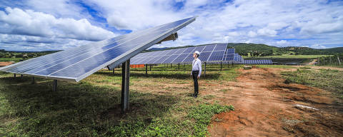 Usina Solar em Porteirinha (MG) da EDP em parceria com o Banco do Brasil