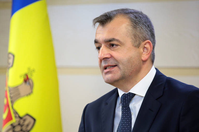 O primeiro-ministro de Moldova, Ion Chicu, 48, recebeu diagnóstico de Covid-19 em 8 de dezembro
