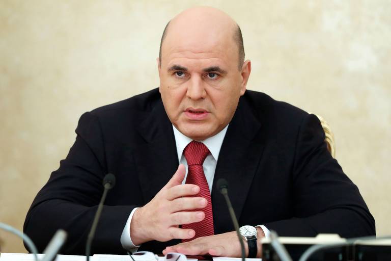 O primeiro-ministro da Rússia, Mikhail Mishustin, 54, recebeu diagnóstico de coronavírus em 30 de abril
