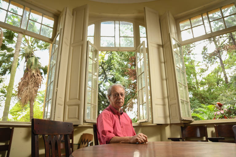 Frei Betto no convento dominicano em que passou a quarentena, em São Paulo