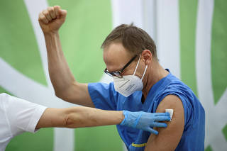 Austria begins vaccinations against coronavirus disease (COVID-19)