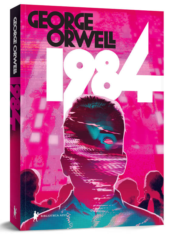 Capa da nova edição do livro "1984", de George Orwell