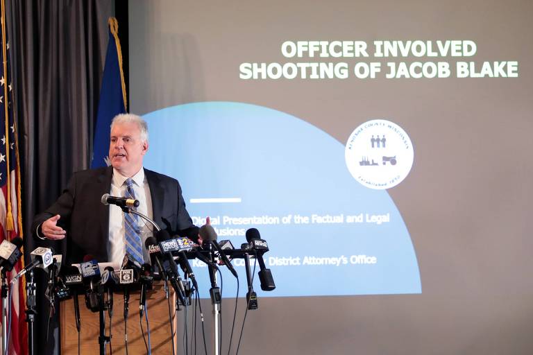 Promotoria não denunciará policial que atirou contra homem negro em Wisconsin