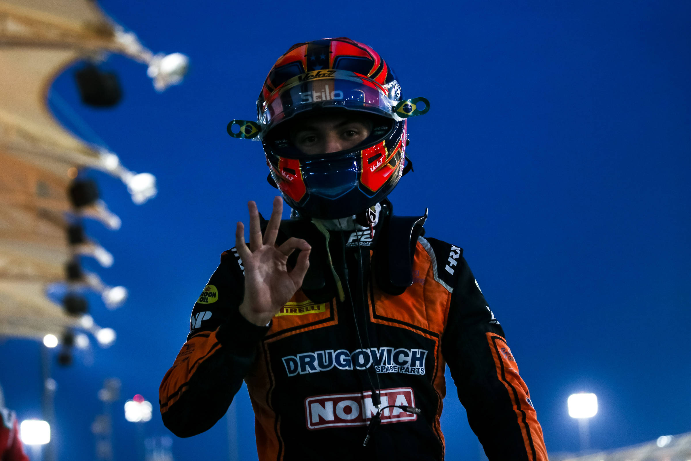 Felipe Drugovich se destaca na F2 08/01/2021 Esporte Fotografia