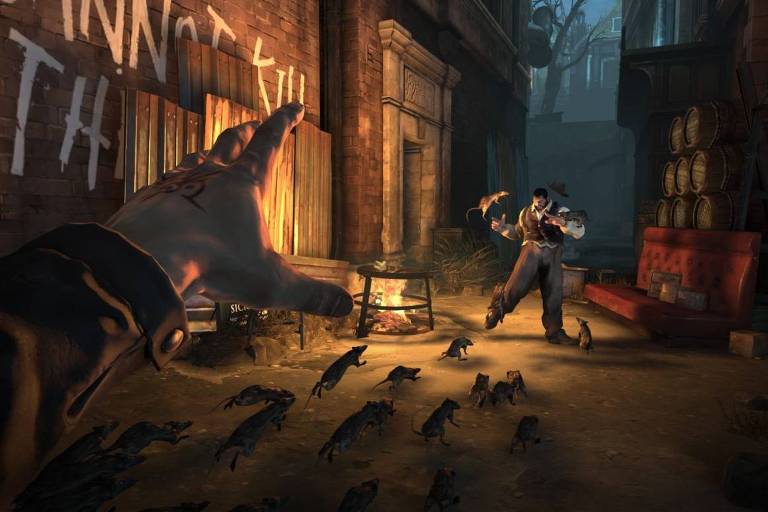 Imagem do game ‘Dishonored: Definitive Edition’, de 2013
