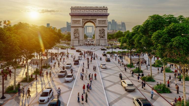O projeto da nova Champs-Élysées