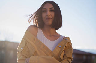 Savannah Benavidez, who became an OnlyFans content creator after losing her job as a medical biller, in Albuquerque, N.M., Dec. 29, 2020. (Adria Malcolm/The New York Times)