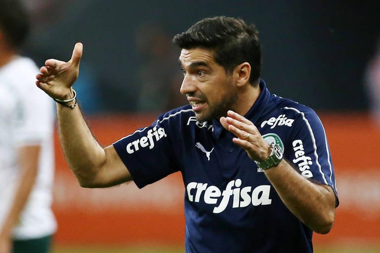 O técnico Abel Ferreira, do Palmeiras